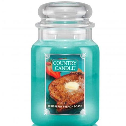 ŚWIECA ZAPACHOWA COUNTRY CANDLE DUŻA BLUEBERRY FRENCH TOAST