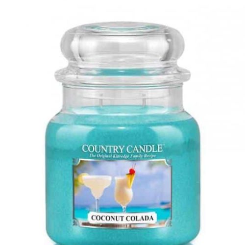 ŚWIECA ZAPACHOWA COUNTRY CANDLE ŚREDNIA COCONUT COLADA
