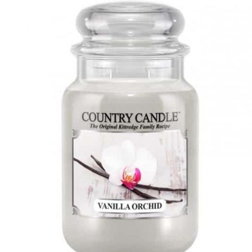 ŚWIECA ZAPACHOWA COUNTRY CANDLE DUŻA VANILLA ORCHID