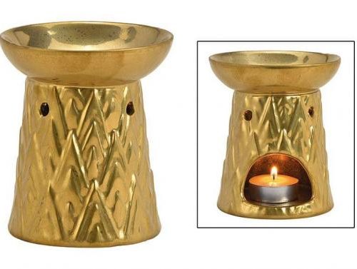 COUNTRY CANDLE KOMINEK DO WOSKÓW ZAPACHOWYCH ZŁOTY