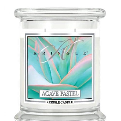 ŚWIECA ZAPACHOWA KRINGLE CANDLE ŚREDNIA AGAVE PASTEL