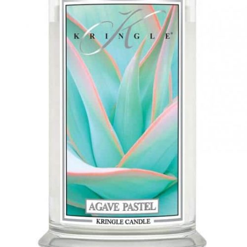 ŚWIECA ZAPACHOWA KRINGLE CANDLE DUŻA AGAVE PASTEL