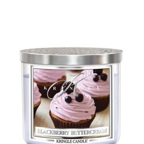 ŚWIECA ZAPACHOWA KRINGLE CANDLE ŚREDNIA BLACKBERRY BUTTERCREAM
