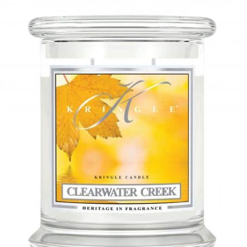 ŚWIECA ZAPACHOWA KRINGLE CANDLE ŚREDNIA CLEARWATER CREEK