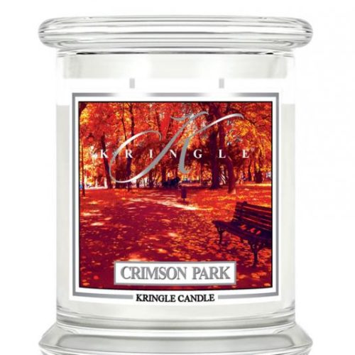 ŚWIECA ZAPACHOWA KRINGLE CANDLE ŚREDNIA CRIMSON PARK