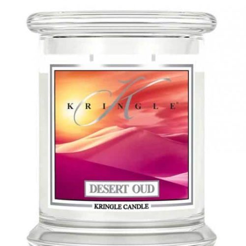 ŚWIECA ZAPACHOWA KRINGLE CANDLE ŚREDNIA DESERT OUD