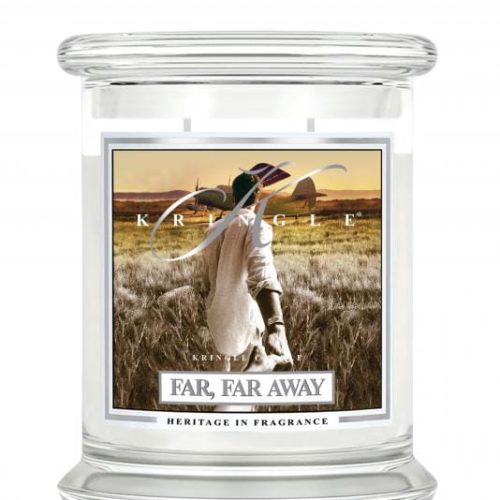 ŚWIECA ZAPACHOWA KRINGLE CANDLE ŚREDNIA FAR FAR AWAY