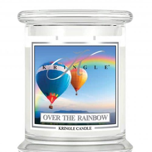 ŚWIECA ZAPACHOWA KRINGLE CANDLE ŚREDNIA OVER THE RAINBOW