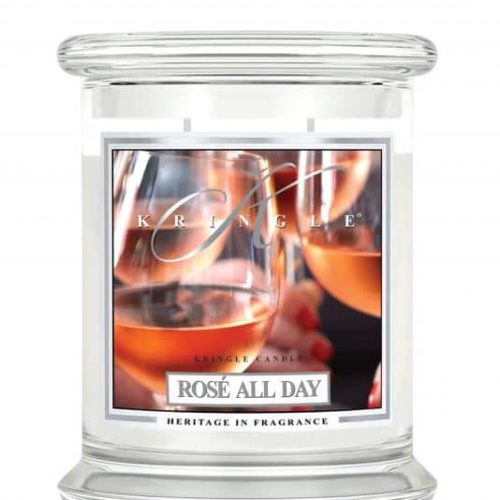 ŚWIECA ZAPACHOWA KRINGLE CANDLE ŚREDNIA ROSE ALL DAY