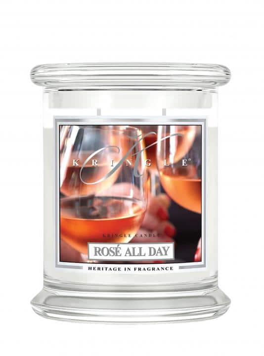 ŚWIECA ZAPACHOWA KRINGLE CANDLE ŚREDNIA ROSE ALL DAY