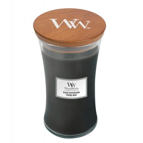 ŚWIECA ZAPACHOWA WOODWICK DUŻA BLACK PEPPERCORN