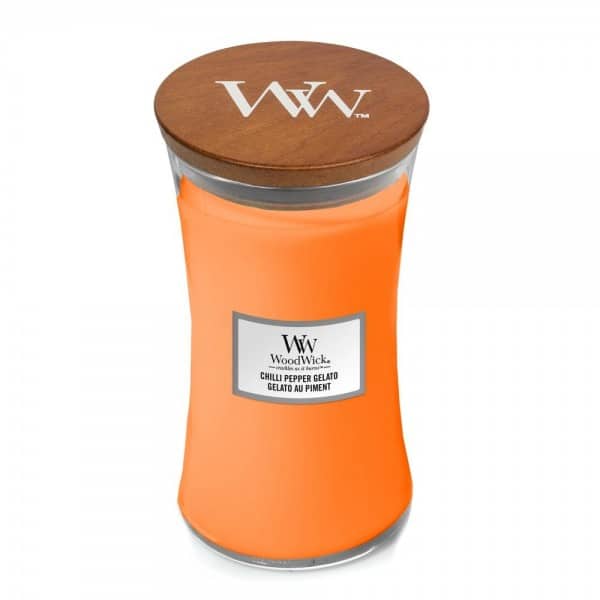 ŚWIECA ZAPACHOWA WOODWICK DUŻA CHILLI PEPPER GELATO