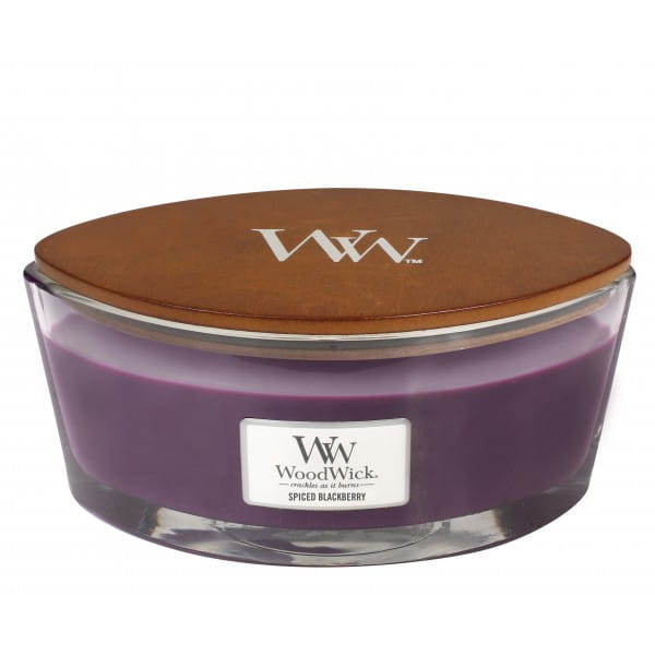 ŚWIECA ZAPACHOWA ELIPSA WOODWICK SPICED BLACKBERRY