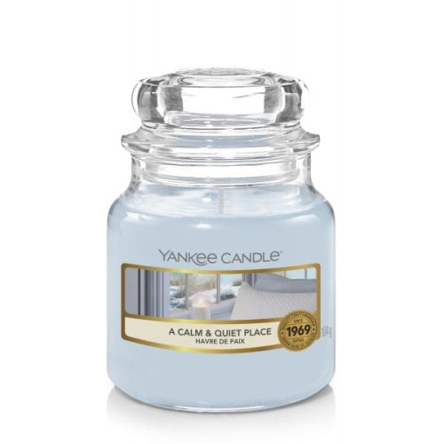 ŚWIECA ZAPACHOWA YANKEE CANDLE MAŁA A CALM QUIET PLACE