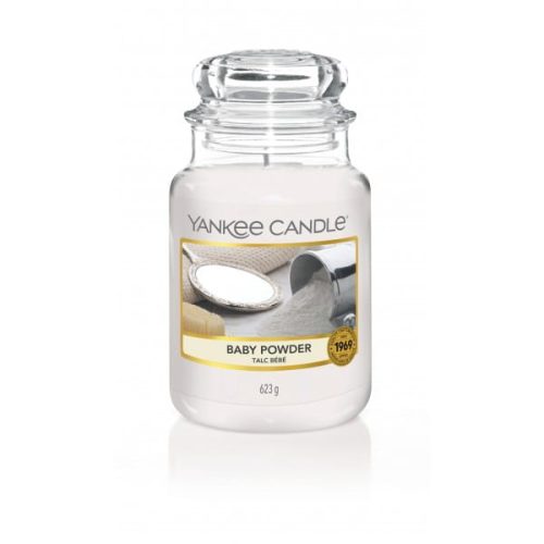 ŚWIECA ZAPACHOWA YANKEE CANDLE DUŻA BABY POWDER