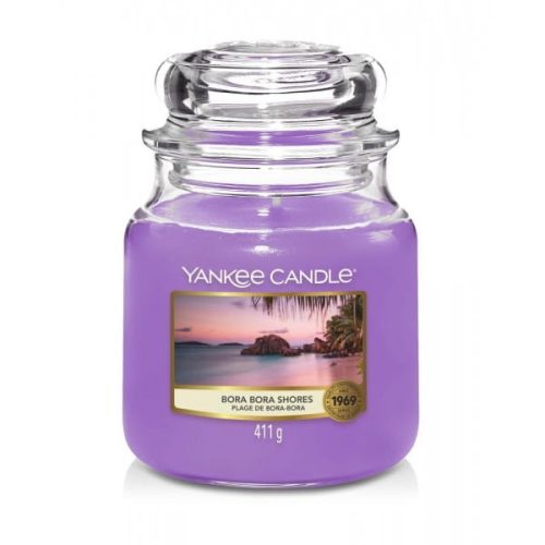 ŚWIECA ZAPACHOWA YANKEE CANDLE ŚREDNIA BORA BORA SHORES