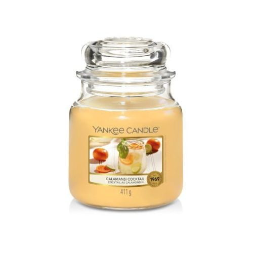 ŚWIECA ZAPACHOWA YANKEE CANDLE ŚREDNIA CALAMANSI COCKTAIL
