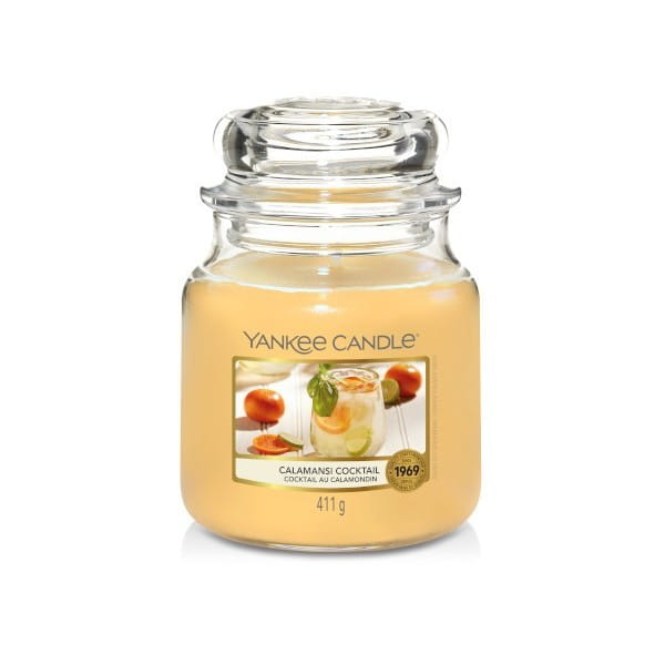 ŚWIECA ZAPACHOWA YANKEE CANDLE ŚREDNIA CALAMANSI COCKTAIL