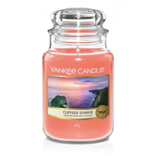 ŚWIECA ZAPACHOWA YANKEE CANDLE DUŻA CLIFFSIDE SUNRISE