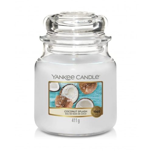 ŚWIECA ZAPACHOWA YANKEE CANDLE ŚREDNIA COCONUT SPLASH