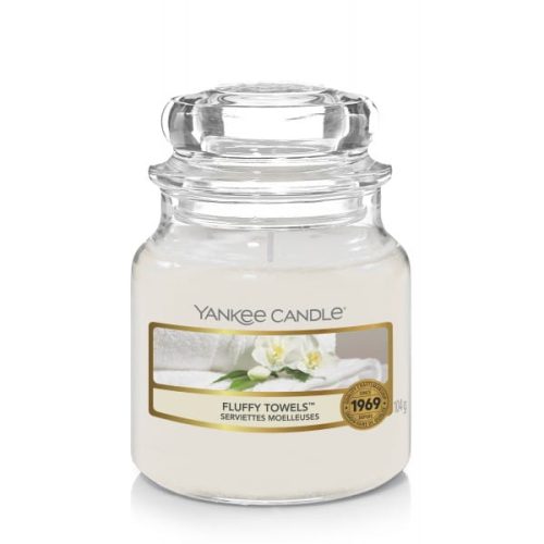 ŚWIECA ZAPACHOWA YANKEE CANDLE MAŁA FLUFFY TOWELS