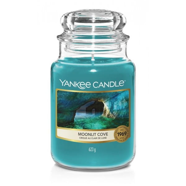 ŚWIECA ZAPACHOWA YANKEE CANDLE DUŻA MOONLIT COVE