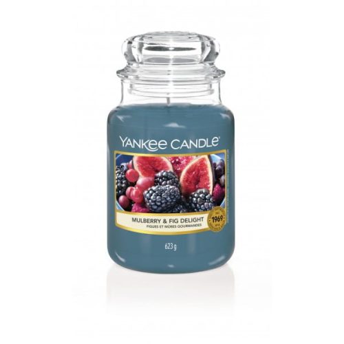 ŚWIECA ZAPACHOWA YANKEE CANDLE DUŻA MULBERRY FIG DELIGHT