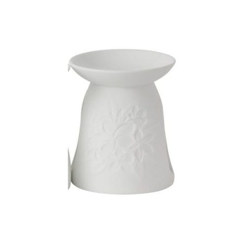 YANKEE CANDLE KOMINEK DO WOSKÓW ZAPACHOWYCH PASTEL HUE BIAŁY W KWIATY