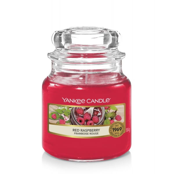 ŚWIECA ZAPACHOWA YANKEE CANDLE MAŁA RED RASPBERRY