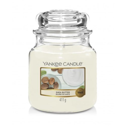 ŚWIECA ZAPACHOWA YANKEE CANDLE ŚREDNIA SHEA BUTTER
