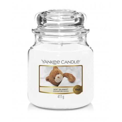 ŚWIECA ZAPACHOWA YANKEE CANDLE ŚREDNIA SOFT BLANKET