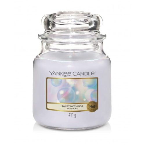 ŚWIECA ZAPACHOWA YANKEE CANDLE ŚREDNIA SWEET NOTHINGS
