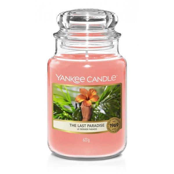 ŚWIECA ZAPACHOWA YANKEE CANDLE DUŻA THE LAST PARADISE