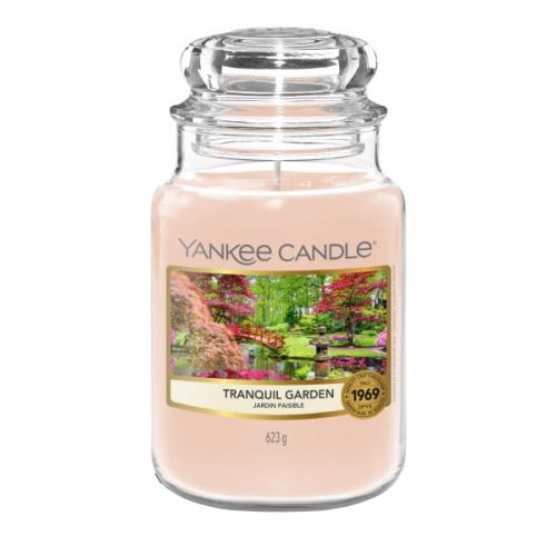 ŚWIECA ZAPACHOWA YANKEE CANDLE DUŻA TRANQUIL GARDEN