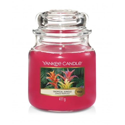ŚWIECA ZAPACHOWA YANKEE CANDLE ŚREDNIA TROPICAL JUNGLE