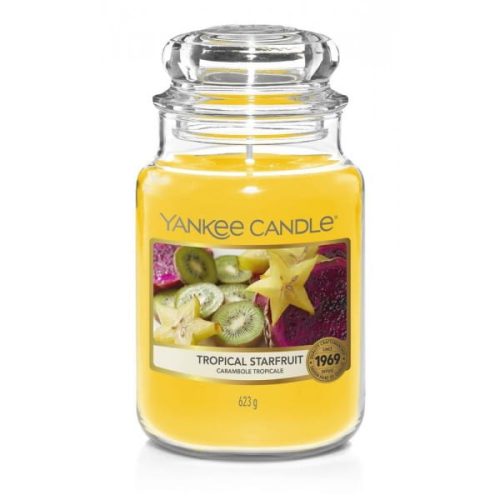 ŚWIECA ZAPACHOWA YANKEE CANDLE DUŻA TROPICAL STARFRUIT