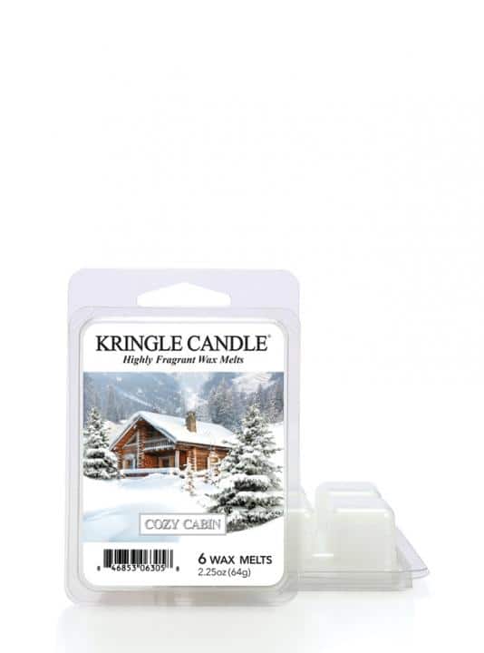 WOSK ZAPACHOWY KRINGLE CANDLE COZY CABIN 64g