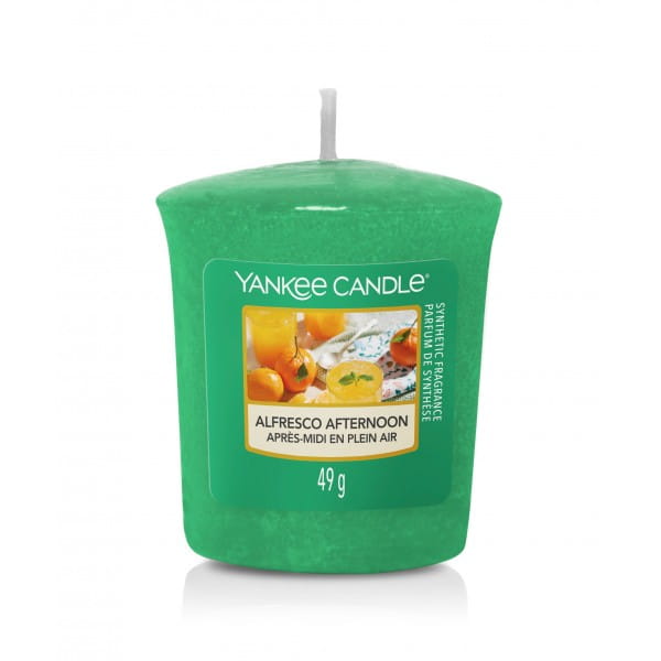 ŚWIECA ZAPACHOWA VOTIVE YANKEE CANDLE ALFRESCO AFTERNOON