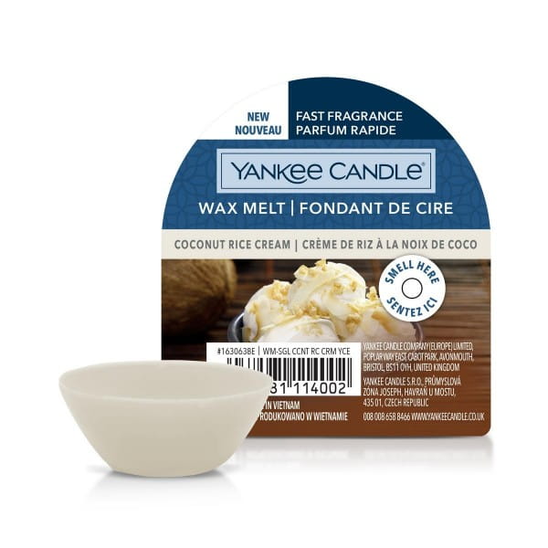 WOSK ZAPACHOWY YANKEE CANDLE COCONUT RICE CREAM 22g