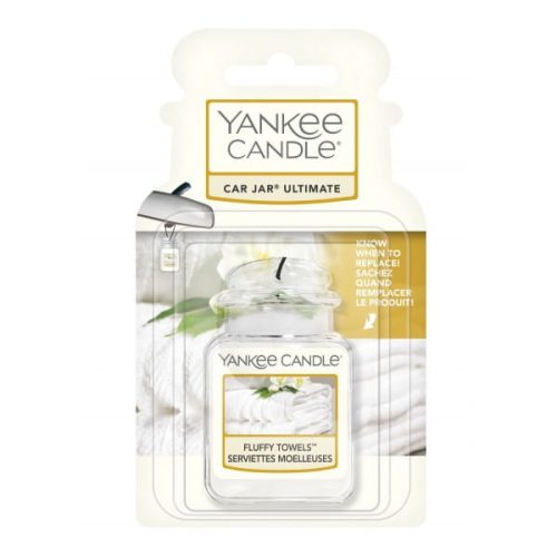 YANKEE CANDLE ZAWIESZKA DO AUTA ZAPACH SAMOCHODOWY FLUFFY TOWELS