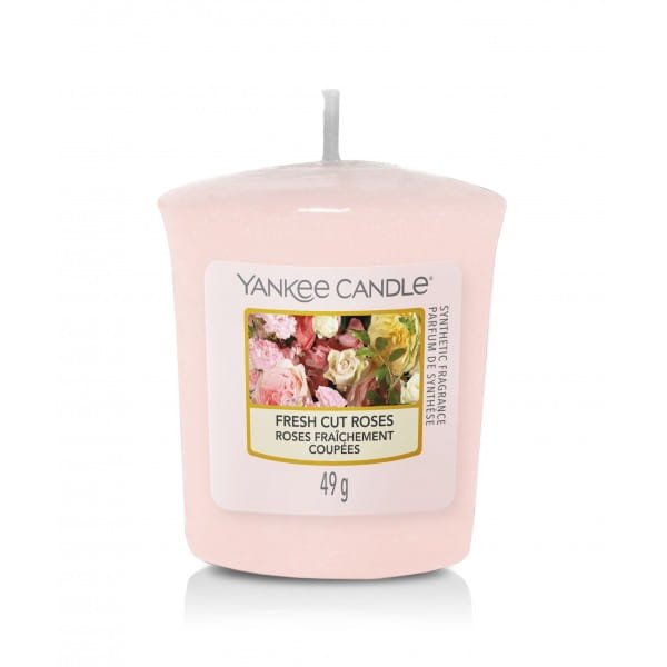 ŚWIECA ZAPACHOWA VOTIVE YANKEE CANDLE FRESH CUT ROSES