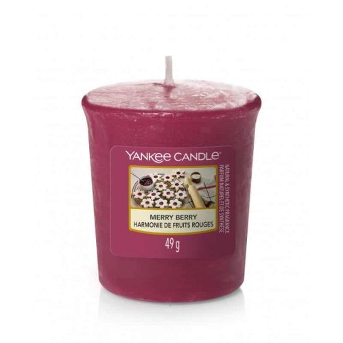 ŚWIECA ZAPACHOWA VOTIVE YANKEE CANDLE MERRY BERRY