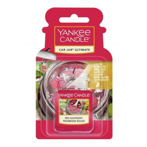 YANKEE CANDLE ZAWIESZKA DO AUTA ZAPACH SAMOCHODOWY RED RASPBERRY