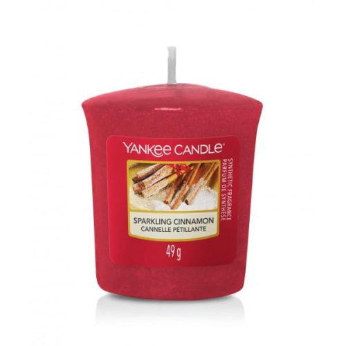 ŚWIECA ZAPACHOWA VOTIVE YANKEE CANDLE SPARKLING CINNAMON
