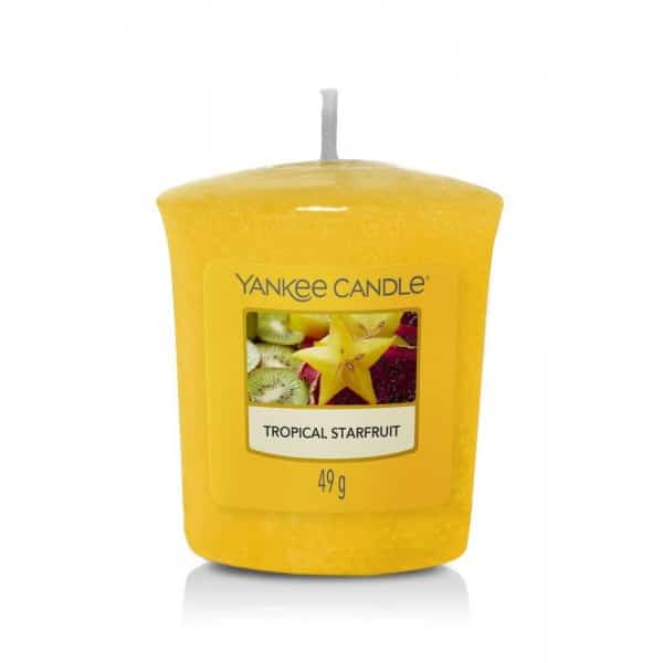 ŚWIECA ZAPACHOWA VOTIVE YANKEE CANDLE TROPICAL STARFRUIT