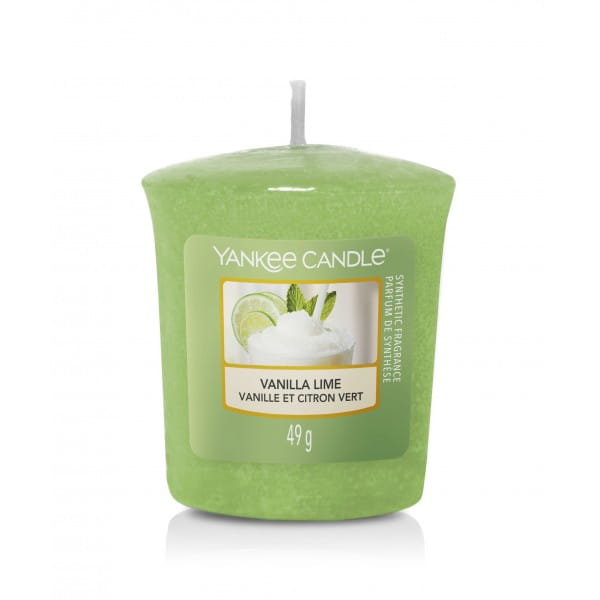 ŚWIECA ZAPACHOWA VOTIVE YANKEE CANDLE VANILLA LIME