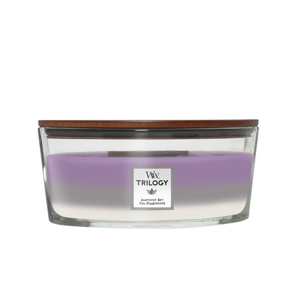 ŚWIECA ZAPACHOWA ELIPSA WOODWICK AMETHYST SKY