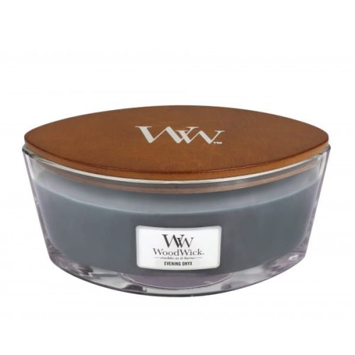ŚWIECA ZAPACHOWA ELIPSA WOODWICK EVENING ONYX
