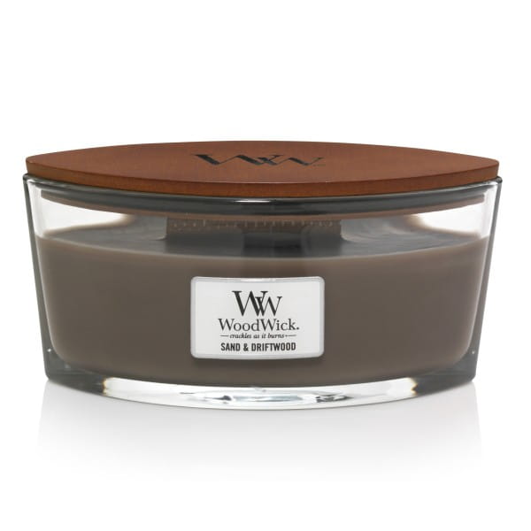 ŚWIECA ZAPACHOWA ELIPSA WOODWICK SAND AND DRIFTWOOD