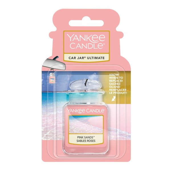 YANKEE CANDLE ZAWIESZKA DO AUTA ZAPACH SAMOCHODOWY PINK SANDS